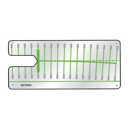 Golf Putting Alignment Spejl Øvelse Træningshjælp Undervisningsudstyr Spejle Pose Korrektor til O