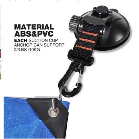 2 kpl imukuppikiinnikettä, raskaan imukupin ankkuri