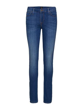 Scarlett Skinny Jeans Blå Lee Jeans
