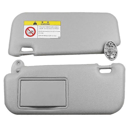 Auton aurinkosuoja yhteensopiva 2014 2015 2016 2017 74320-02B21 74310-02K91 kanssa, peilillä, autotarvikkeet harmaa-WELLNGS