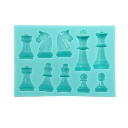 Kakeform Silikon Bakeform Sjakkform Kakeform Bakeverktøy Tilfeldig Farge