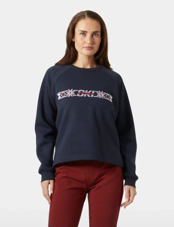 Helly Hansen W Bliss Sweatshirt - Navy - M