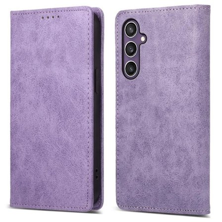 Samsung Galaxy S25 Plus RFID Blockerande Plånboksfodral - Lila