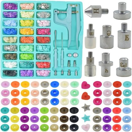 300 st Syknappar med Pressverktyg