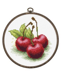 Stickpackung Bild Kirschen