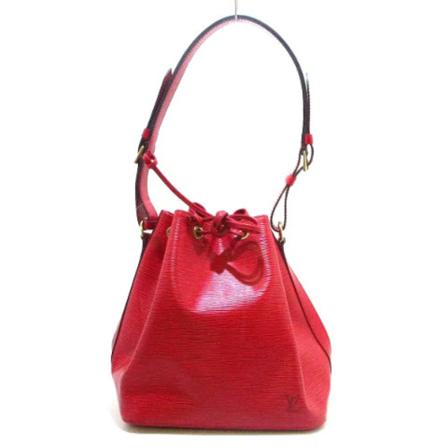 Louis Vuitton Vintage, Pre-owned Leather Shoulder Bag Rood, Dames, Maat:ONE Size,leer