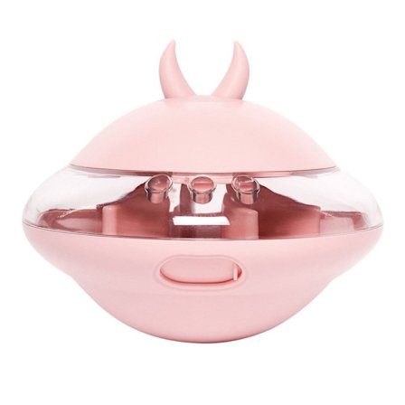 Dog Treat Feeder Treat Dispenser Ball ROSA pink