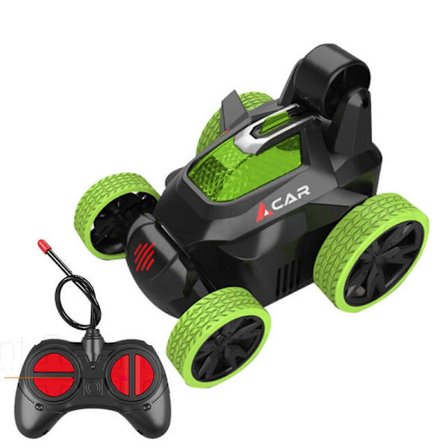 Fjernstyret bil LED Lys Musik Stunt Vælte Legetøj til Børn Drenge Piger GaveNote[HK]
