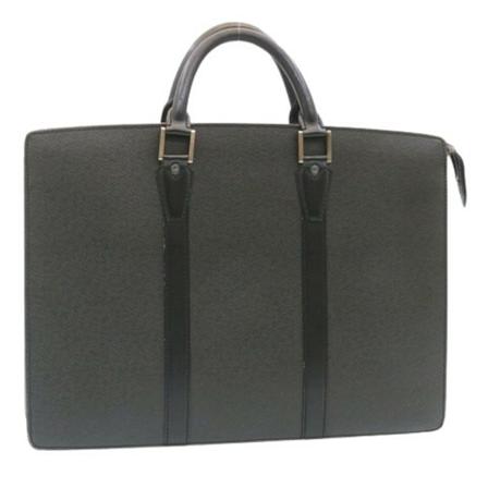 Louis Vuitton Vintage Pre-owned Porte Documents Rozan , Zwart , Dames , Maat: ONE Size Vintage Tassen