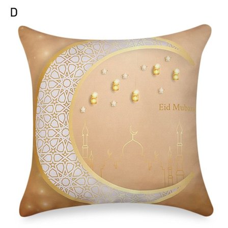 EID Mubarak -koristetyynynpäällinen Ramadan-tyynynpäällinen
