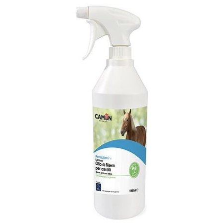 Camon Protection Lozione Antiparassitaria Olio Di Neem Per Equini