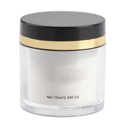 Professionellt Nagel Reflekterande Pulver Manikyr Dipp Pigment Damm 20g Rosa Vit