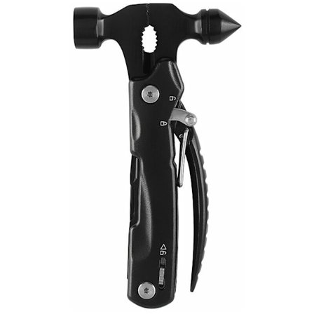 Sikkerhed Hammer, - Bærbar Multifunktionel Hammer med Sikkerhedslås, Udendørs Camping Nødudgang Redningsværktøj, Fars Dag Gaver