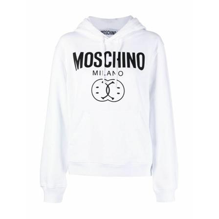 Moschino Hoodies , Wit , Dames , Maat: S