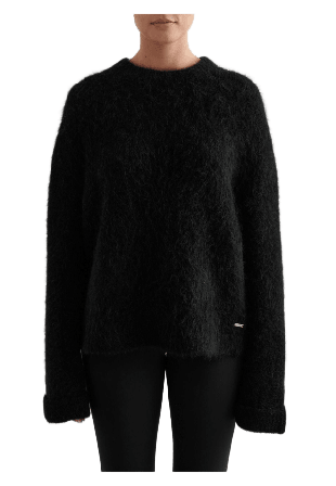 aim'n Alpaca Knit Sweater Tröjor Dam Svart M