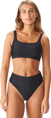 Röhnisch Parisa Bikini Top Women swimming suits Black XL