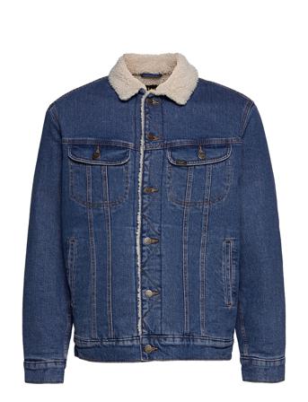 Sherpa Jacket Blue Lee Jeans