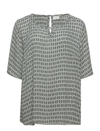 Kchilda Ami Blouse Green Kaffe Curve