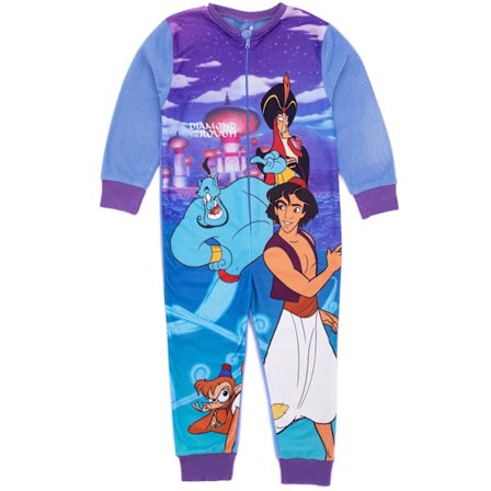 Aladdin Barn/Barn Sleepsuit 2-3 År Blå