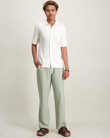 MAGGIORE Linen Blend Pants Grøn Bukser Dreng - Kids Brand Store