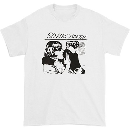Sonic Youth White Goo T-shirt