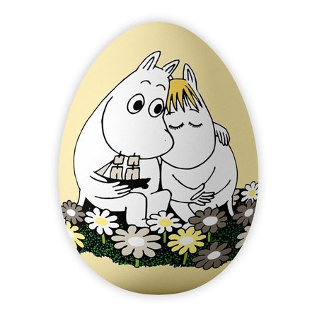 Mummi Påskeegg Klem Metall 10x15