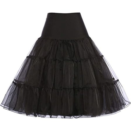 50-tals underkjol Rockabilly Dress Crinoline Tutu för kvinnor