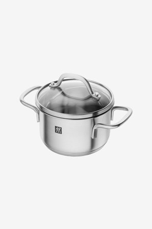 ZWILLING - Kattila Pico lasikannella, 0,8 l 12 cm - Hopea - Padat & kattilat - - Homeroom