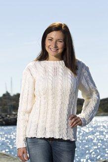 Damtröja med flätor Meya - Svarta Fåret