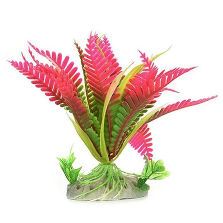 Akvarieplante rød 13 cm