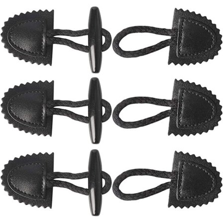 Jakkeerstatning, (3 par) Hornknapper Syknapper, DIY-håndverk D D