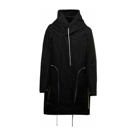 Rick Owens, Rick Owens Coats Black Zwart, Heren, Maat:M