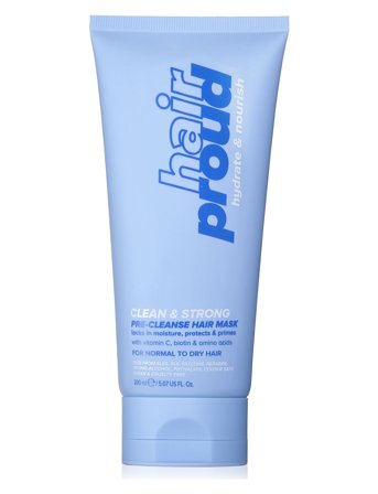 Hair Proud Clean & Strong -Pre-Wash Hair Mask 200 Ml - Nude - 200 ml