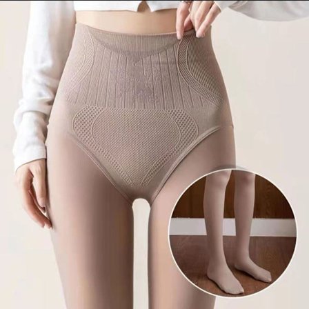 Vinterstrømpebukse Vintervarme Leggings GRÅ 100G-A 100G-A