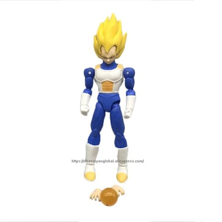 Dragon Ball Super SHF Ultra Instinct Goku Vegeta Cell Action Figur Gogeta Figurine PVC Samling Modell Leksaker för barn Presenter