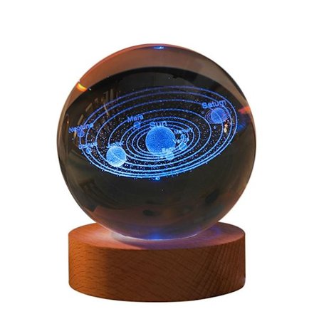 Crystal Ball Lights Planet 3D Ball Lamp 2 2