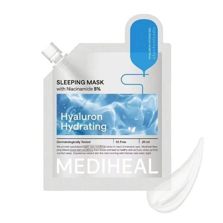 Mediheal Hyaluron Hydrating Sleeping Mask, Skincare, Masker, Natmasker