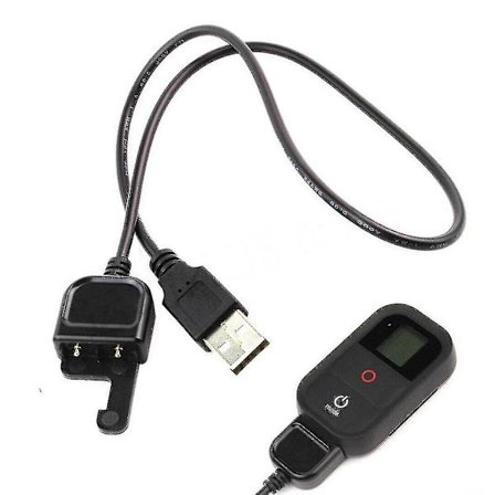 1m USB Laddningskabel för GoPro Hero 6 5 4 3/3+/2+ Kamera Wifi Fjärrkontroll - Yvan