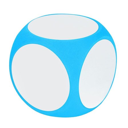 Torkbara Tärningar Whiteboard Tärningar BLÅ Blå