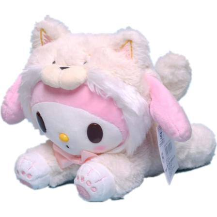 Plyschleksaksdocka Cosplay Shiba Inu Series 16x28cm (rosa)