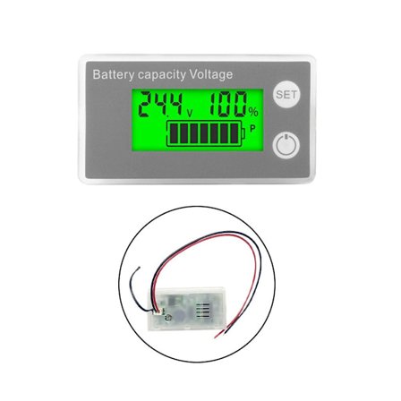 Akun kapasiteetin ilmaisin Digitaalinen volttimittari G G