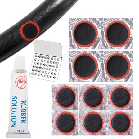 Reparationsset för Cykeldäck 10-pack