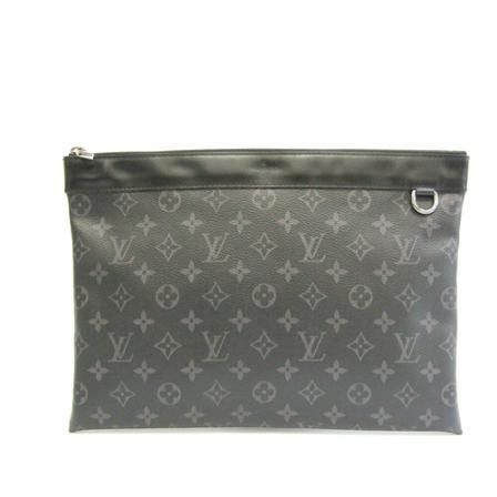 Louis Vuitton Vintage Pre-owned Clutches Sort, Herre Vintage Tasker, Størrelse: ONE Size