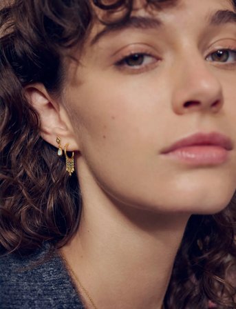 Maanesten Wendy Earrings - Gold - ONE SIZE