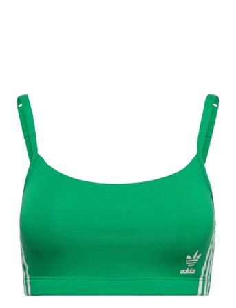 Bustier Crop Tops Sleeveless Crop Tops Grønn Adidas Originals Underwear*Betinget Tilbud