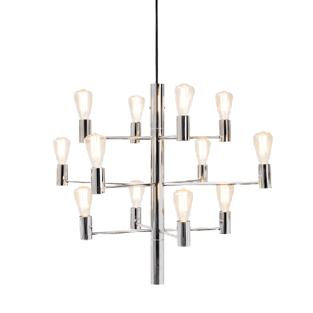 Herstal Manola 12 Lampor Unisex Silver