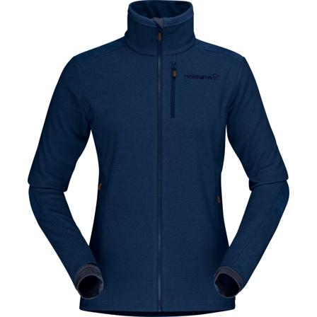Norrøna Women's Svalbard Warm1 Jacket Women Mid layer tops Blue L