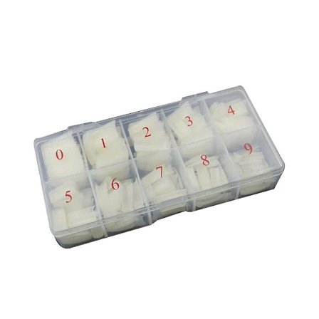 500 stk/sæt Kunstige Negle Falske Halve Kunst Tips Akryl UV Gel