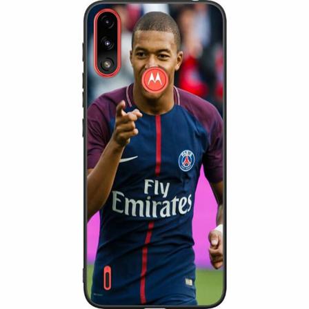 Motorola Moto E7i Power Svart Skal Kylian Mbappé