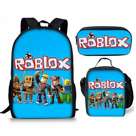 Roblox Tredelt Rygsæk Til Børn, Roblox Rygsæk Til Klassekammerater, Tegneserie Anime Skole Taske Til Børn, Drenge Og Pige